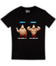 кач - до и после на черной